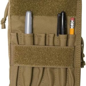 Tactical Notebook Covers TACSOP Battle Book Cover System | for 4×6” Notebooks | Zippered Case with 6 Pleated Pen/Marker Slots | Tactical Organizer for Field Use