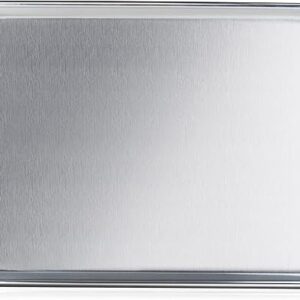 New Star Foodservice Commercial-Grade 18-Gauge Aluminum Sheet Pan/Bun Pan (13 L x18 W x1 H (Half Size) Measure Oven)