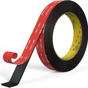 3M Double Sided Tape Heavy Duty 10FT,Double Sided mounting Tape for Walls,3M vhb Strong Double Sided Tape Heavy Duty for Car, LED Strip Lig…