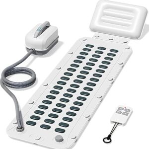Portable Spa Bubble Bath Massager,Full Body Waterproof Spa Mat for Bathtub, 6-Speed Bubbles, Remote Control & Non-Slip Suction Cups for Hom…