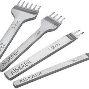 Leather Stitching Punch Set, 5mm Diamond Tools