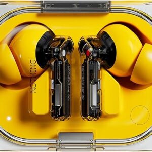 Nothing Ear (a) Wireless Earbuds with ChatGPT Integration, 45dB Hybrid Noise Cancelling Earbuds, Hi-Res Audio, Advanced Equaliser, Dual Conn…
