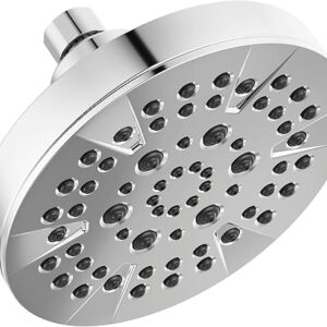 DELTA FAUCET -faucet 5-Spray Chrome Shower Head, Shower Head Chrome, Showerheads, 1.75 GPM Flow Rate, Chrome 52535
