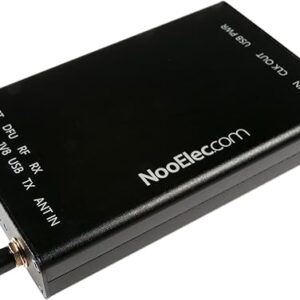 NooElec Extruded Aluminum Enclosure Kit for HackRF One by Great Scott Gadgets (Black)