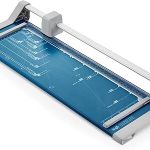 Dahle 508 Personal Rotary Trimmer, 18″ Cut Length, 5 Sheet Capacity, Self-Sharpening, Automatic Clamp, German Engineered Paper Cutter