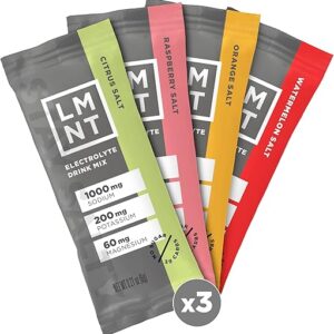 LMNT Zero Sugar Electrolytes – Variety Pack | Drink Mix | 12-Count