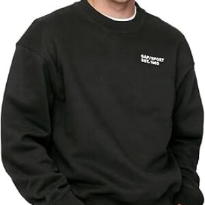 GAP Men’s Mini Logo Crewneck Sweatshirt