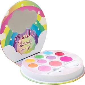 Lip Smacker Sparkle & Shine Eyeshadow Makeup Palette, Unicorn Palette | Christmas Make Up Collection | Holiday Present | Gift for Girls