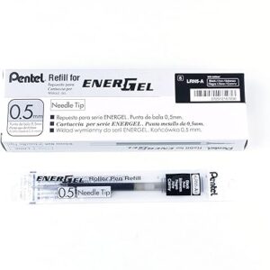 Pentel EnerGel 0.5mm Black Ink Refill