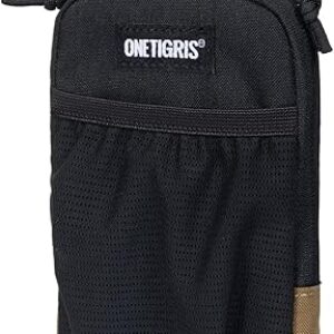 OneTigris Cell Phone Holster – Phone Belt Holder Molle Phone Pouch for Belt with Loop, Holds 4.7″-6.5″ Phones in Black
