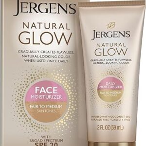 Jergens Natural Glow Face Tanner SPF 20