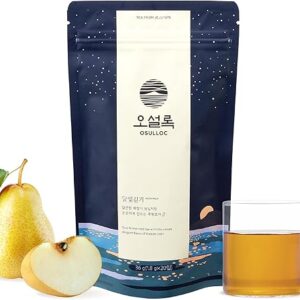 OSULLOC Moon Walk Tea (Korean Pear Flavor) | Premium Blended Tea Bag | Sweet Fruit Tea | 20 Count, 1.27oz