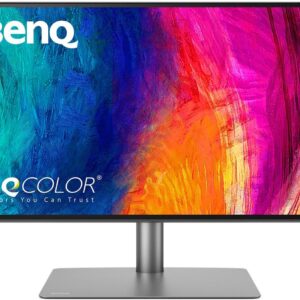 BenQ PD2725U Thunderbolt 3 Monitor for Macbook 27″ 4K UHD | 100% Rec.709 & sRGB,95% P3 | IPS | DeltaE≤3 | Pantone | Calibration Report | Erg…
