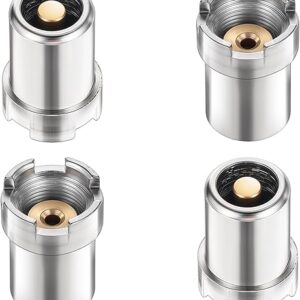 4 PCS 510 Thread Magnetic Adapter, Soldering Threaded Metal Screw Converter Accessories Universal for Connecting Soldering Irons for Circui…
