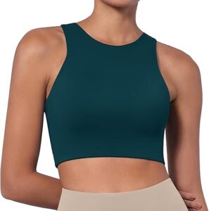 ODODOS Women’s High Neck Sports Bra