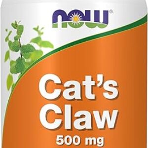 NOW Cat’s Claw 500 mg, 250 Count