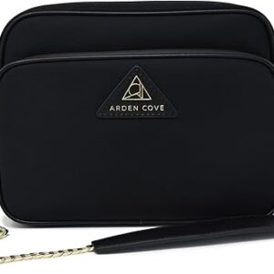 Arden Cove Full Anti-Theft Waterproof Cross-Body Bag with Slash-resistant Chain Strap w/Classic Hardware
