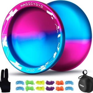 MAGICYOYO V10 Professional Unresponsive Metal Yoyo