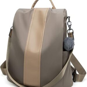 PINCNEL Women Backpack Purse Waterproof Nylon Anti-theft Rucksack Lightweight Shoulder Bag