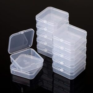 Mr. Pen- Small Plastic Containers, Clear, 12 pcs, Small Bead Organizer, Small Containers for Organizing, Bead Containers, Small Plastic Box,…