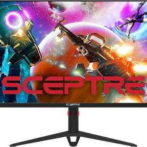 Sceptre 27-inch IPS 2K Gaming Monitor QHD 2560 x 1440p HDR400 up to 165Hz 1ms AMD FreeSync Premium DisplayPort HDMI 100% sRGB, Build-in Spea…