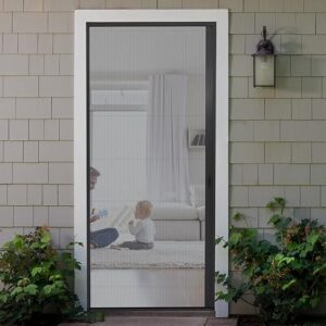 No-Drilling Retractable Screen Door, Customizable