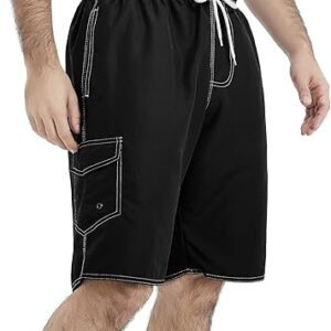 Mens Swim Trunks Swim Shorts Swimwear Swimsuit Beach Shorts Bathing Suits Quick Dry Waterproof