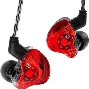 CCZ Melody Wired In-Ear Headphones – Red