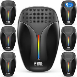 2025 Ultrasonic Insect & Rodent Repeller – 6 Packs