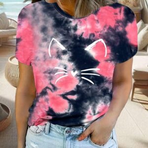 Women’s Cute Graphic Short Sleeve Tees