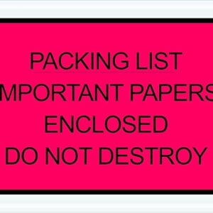 Box Partners PL412 Important Papers Envelopes
