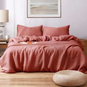 Organic Linen Duvet Cover Set – Queen