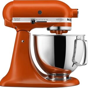 KitchenAid KSM150PSSC Stainless Steel Mixer Bowl, 5 Quart, Scorched Orange