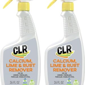 CLR Calcium, Lime & Rust Remover, Blasts Calcium, Dissolves Lime Deposits, Zaps Stubborn Rust Stains and Hard Water Deposits, 26 Ounce Spray…