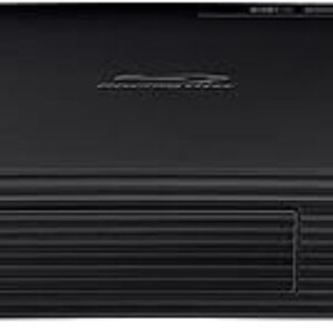 Samsung Blu-ray DVD Disc Player with Built-in Wi-Fi 1080p & Full HD Upconversion, Plays Blu-ray Discs, DVDs & CDs, Plus CubeCable 6Ft High …