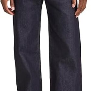 Naked & Famous Denim Men’s Strong Guy Nightshade Stretch Selvedge Jeans