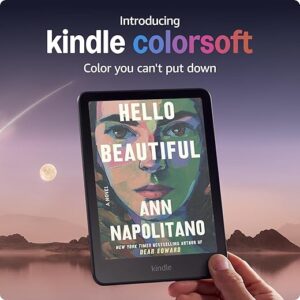 Introducing Amazon Kindle Colorsoft Signature Edition (32 GB) – With color display, auto-adjusting front light, wireless charging, and long…