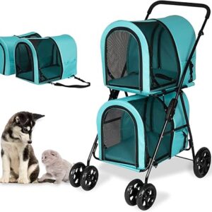 Kinbor 3-in-1 Foldable Pet Stroller