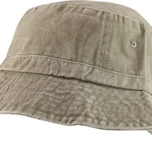 XXL Oversize Pigment Dyed Washed Bucket Hat Fits Upto 3XL