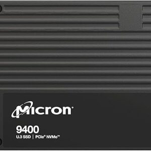 Micron 9400 15 TB Solid State Drive – Internal – U.3 [PCI Express NVMe 4.0 x4]