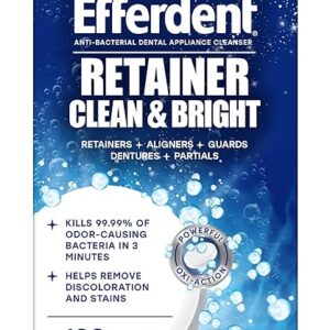 Efferdent Retainer Cleaner Tablets, 120 Count