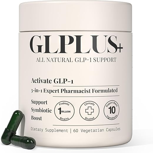 GLP-1 Supplement for Women and Men | Hunger & Metabolism Support - Expert Formulated to Support GLP1 Naturally | Probiotic and Prebiotic (6...