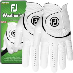FootJoy Men’s WeatherSof Golf Glove 2-Pack