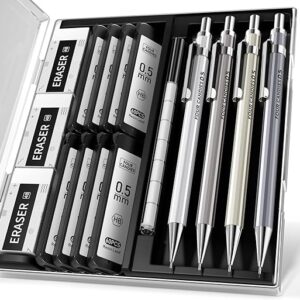 Four Candies Mechanical Pencil Set with Case