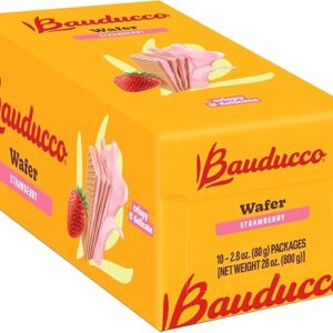 Bauducco Strawberry Wafer Cookies, 28 oz