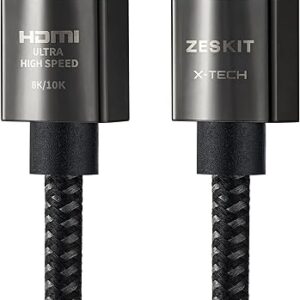 Zeskit X-Tech 48Gbps 1.5ft HDMI Cable