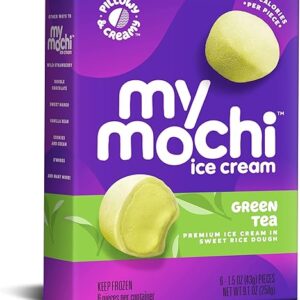 My/Mochi Ice Cream, Green Tea, 6 count (Frozen)