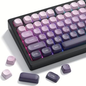 Womier MOA Keycaps Japanese, PBT Keycaps 60 75 100 Percent,Cute Dye-Sublimation 134 Keys Custom Keyboard Key Cap for Cherry Gateron MX Swit…