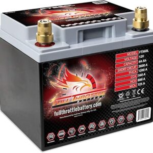 Full Throttle FT560L AGM Battery Left Positive