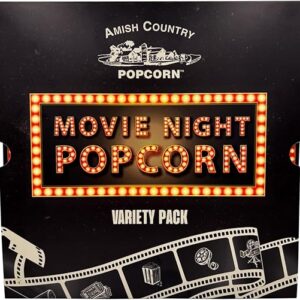 Amish Country Popcorn | Movie Theater Variety Pack | Includes 8 Kernel Types and 4 Seasoning/Topping Flavors